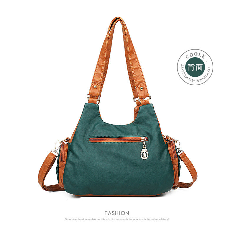 Fashion soft leather tote bag