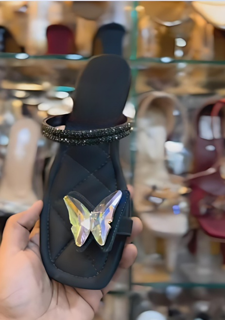 Butterfly Diamond Slippers