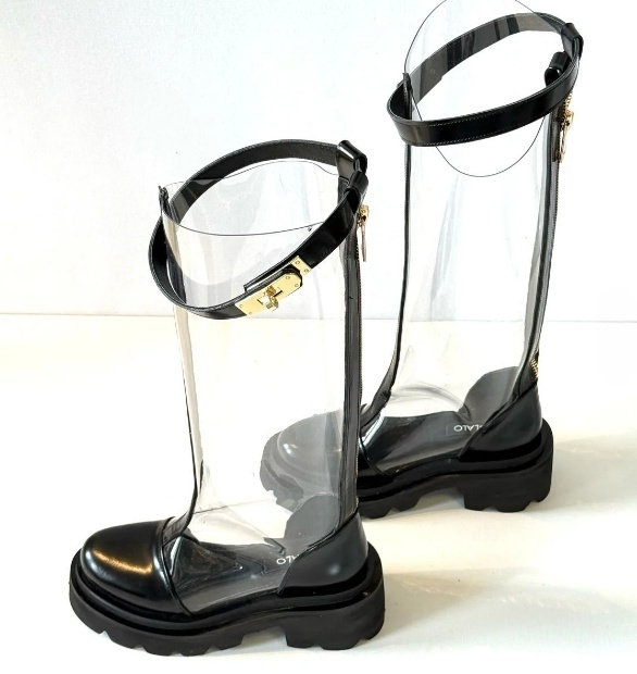 Women's Transparent Platform Fashion Boots