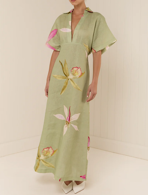 Light Green Jasmine Dress