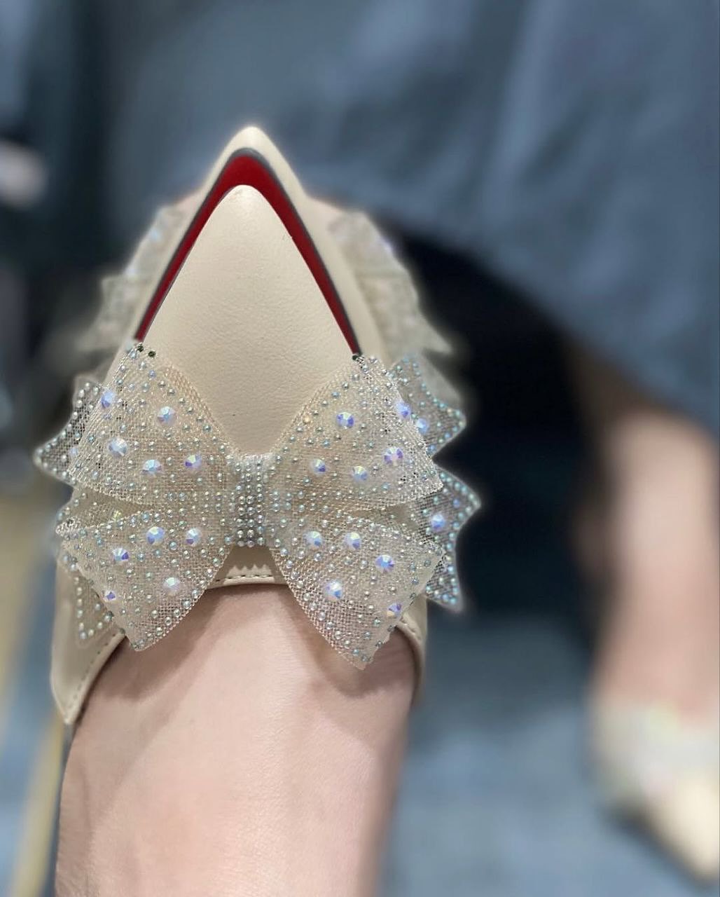 Beautiful Bow High Heels
