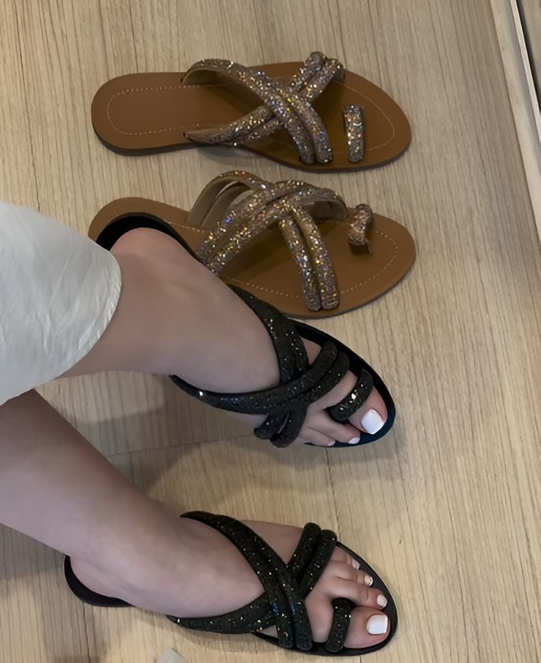 Shiny Summer Slippers