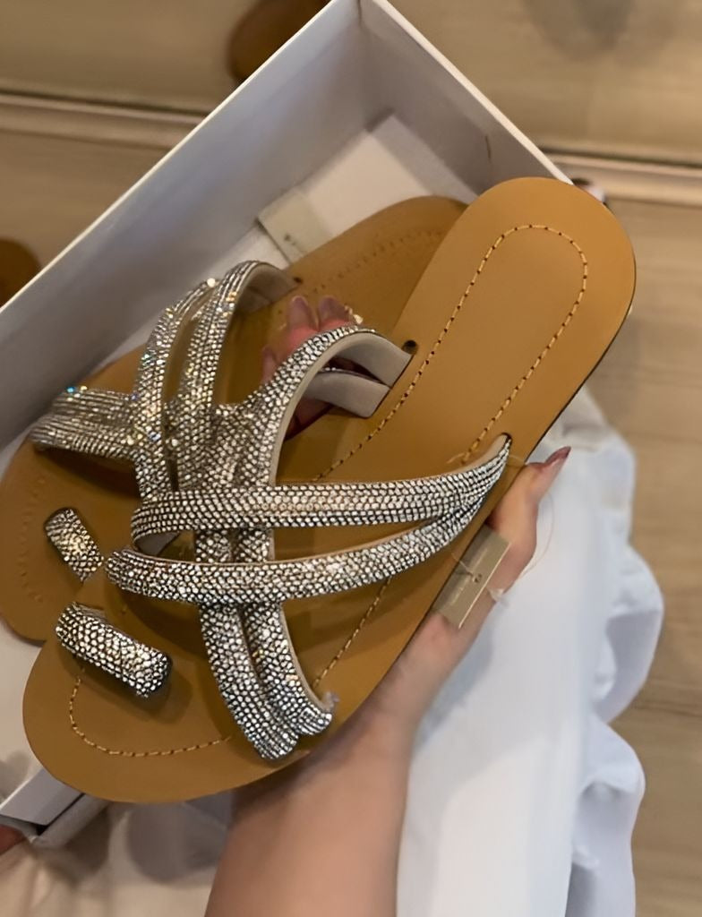 Shiny Summer Slippers