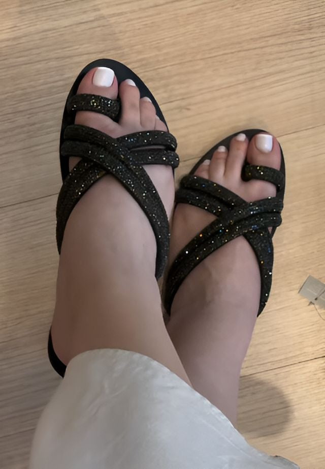 Shiny Summer Slippers