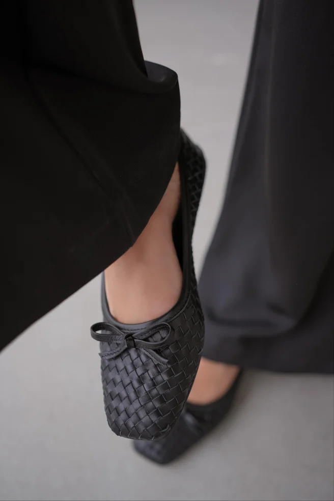 Bowknot Soft Leather Women's Shoes