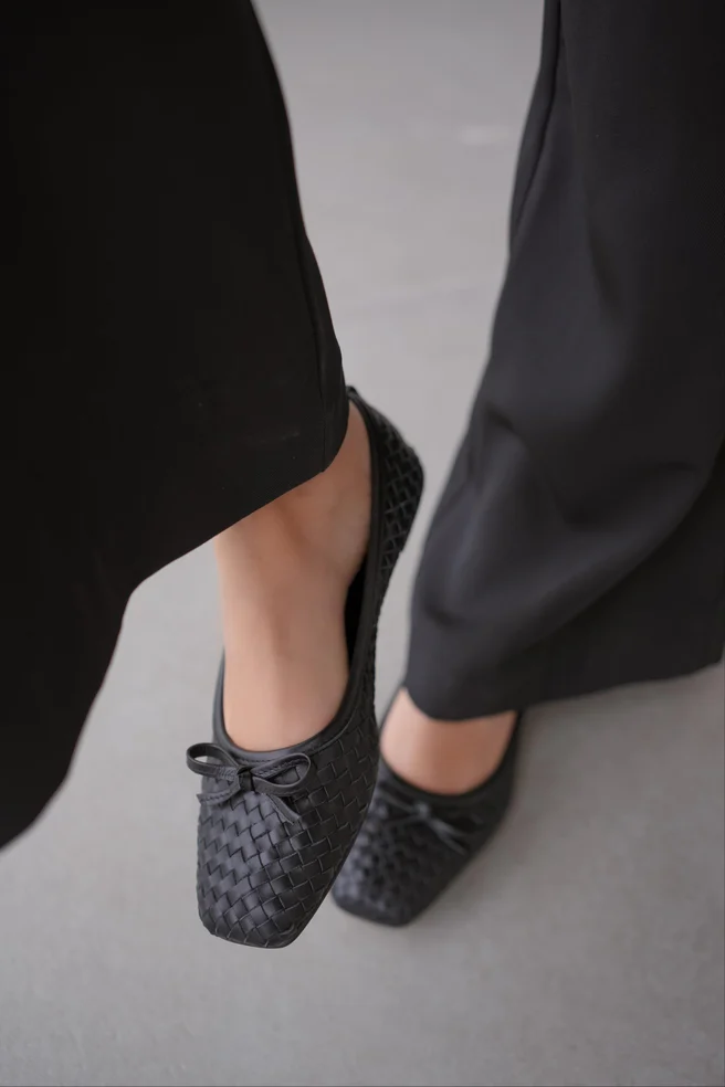 Bowknot Soft Leather Women's Shoes