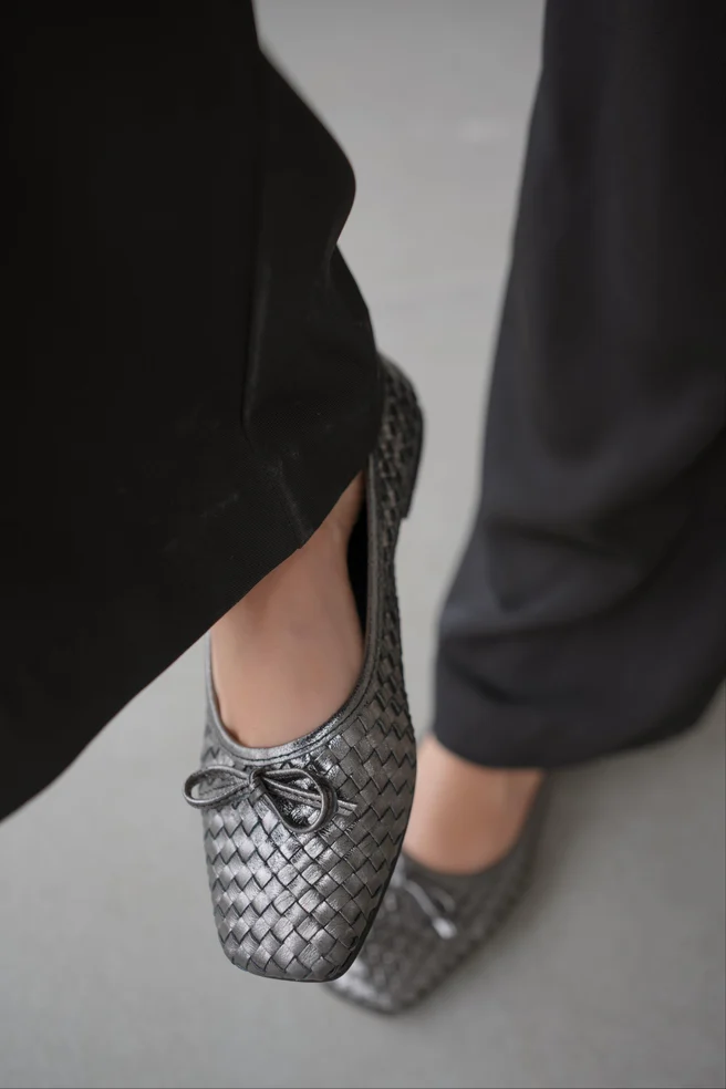 Bowknot Soft Leather Women's Shoes