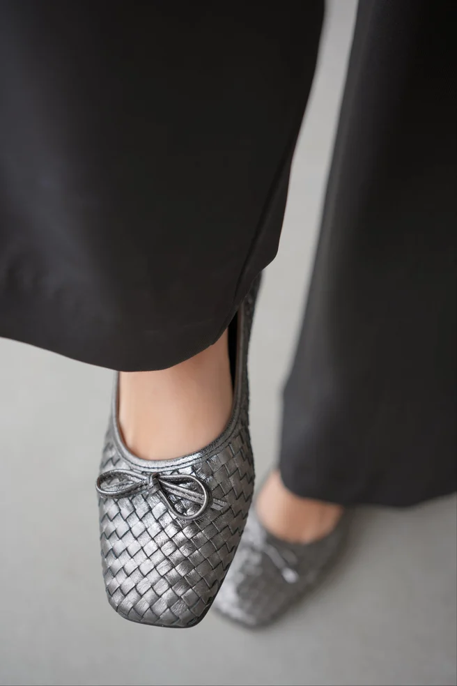 Bowknot Soft Leather Women's Shoes