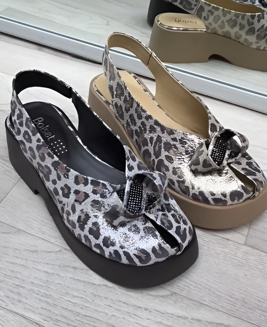 Leopard Print Women Sandals