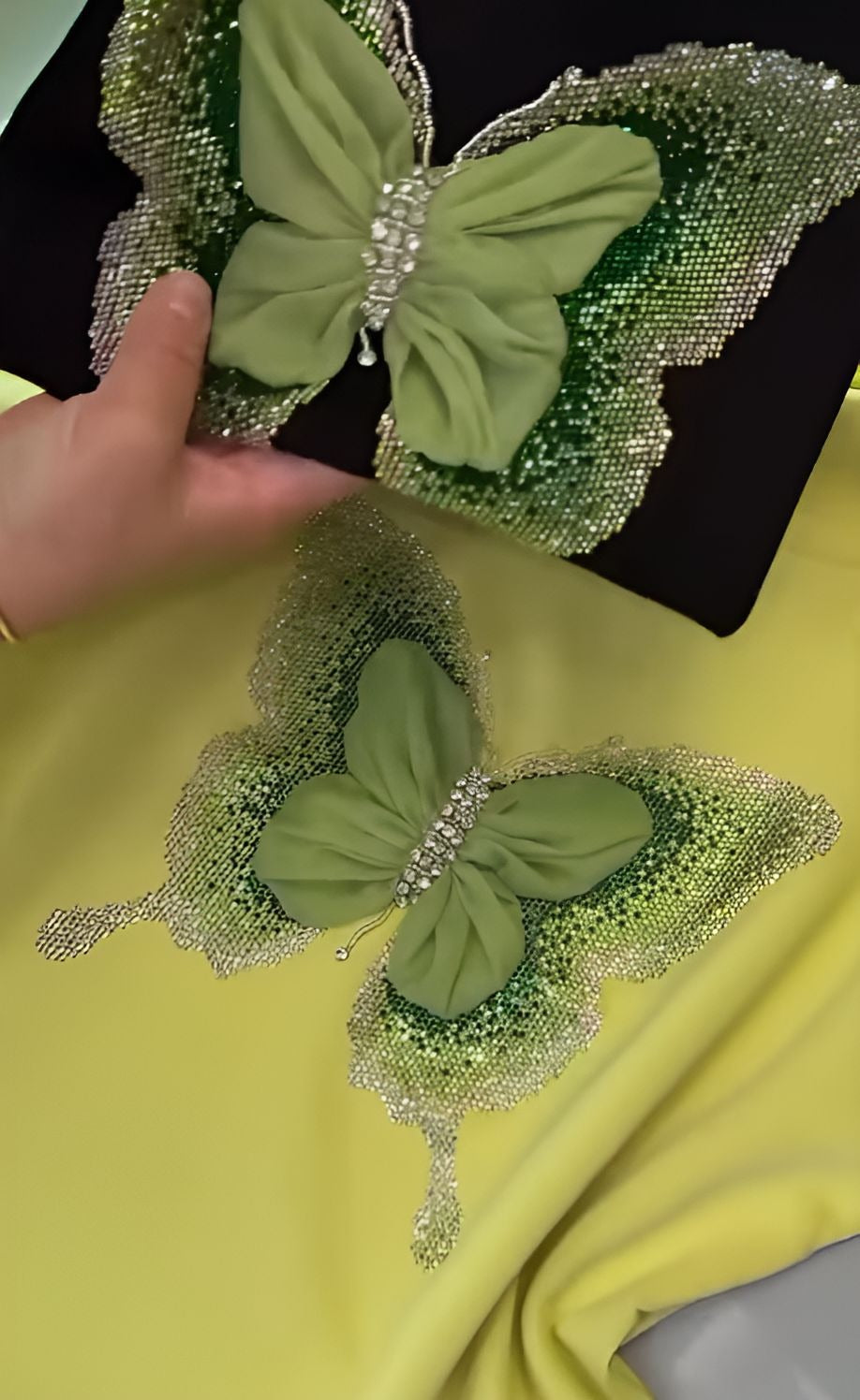 3D Butterfly Short Sleeves