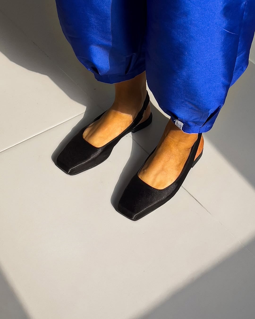 Square Toe Flat Comfortable Women Shoes