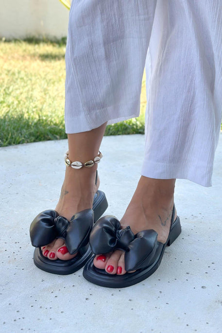 Bowtie Detail Women's Sandals