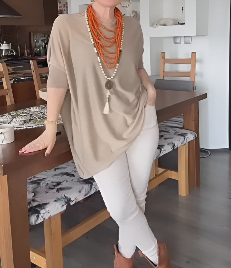 Solid Color Super Soft Comfort Top