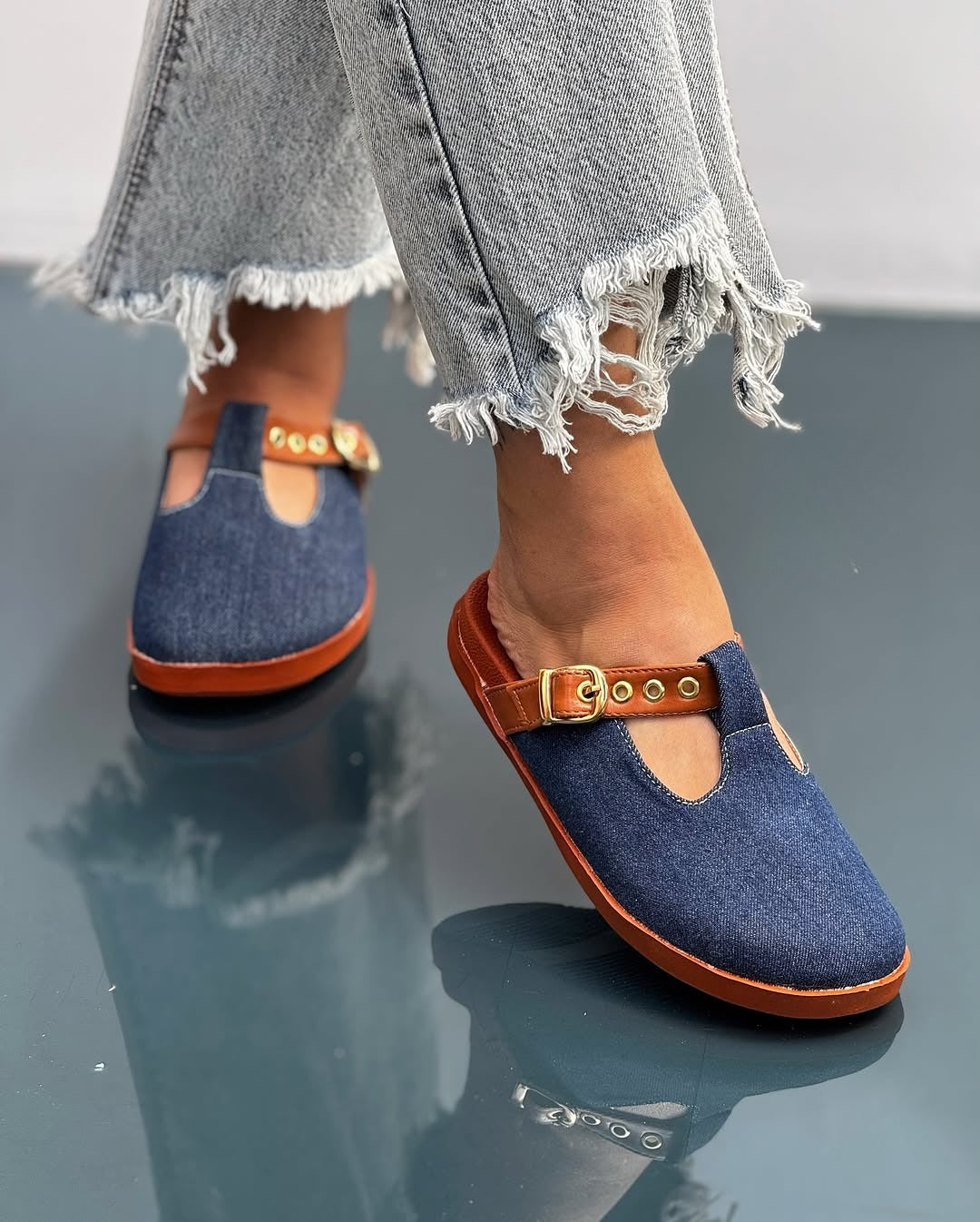 Denim Comfortable Women Slippers