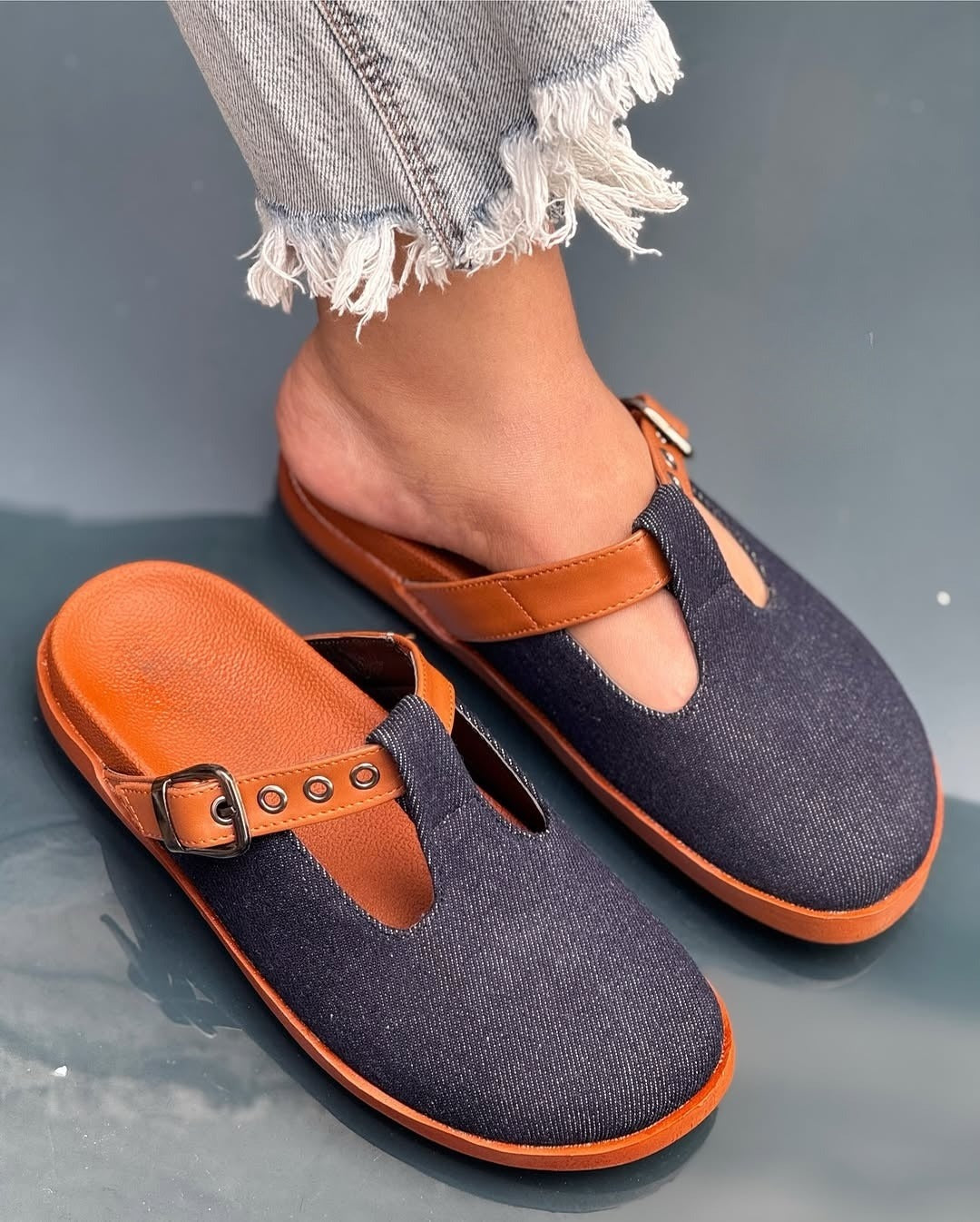 Denim Comfortable Women Slippers