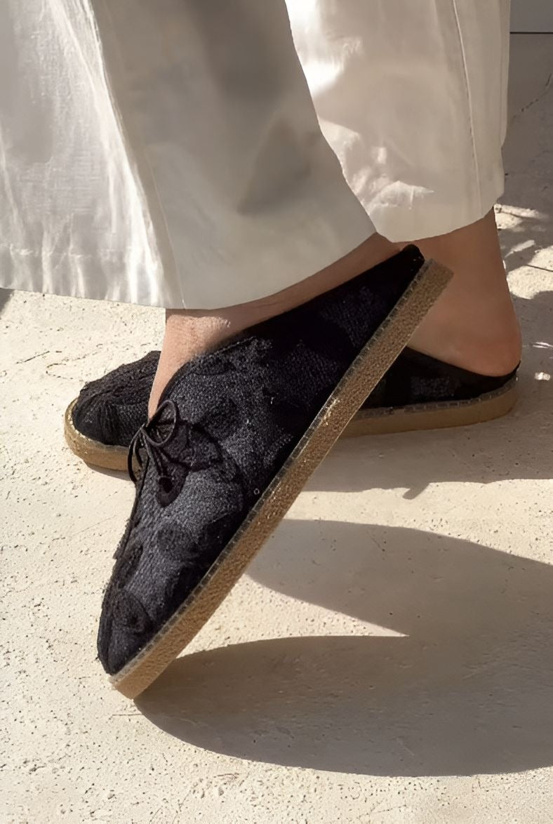 Elegant Black Comfortable Slippers