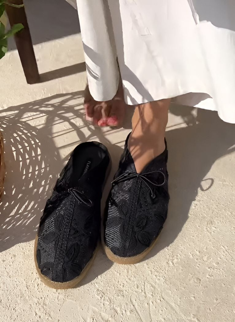 Elegant Black Comfortable Slippers