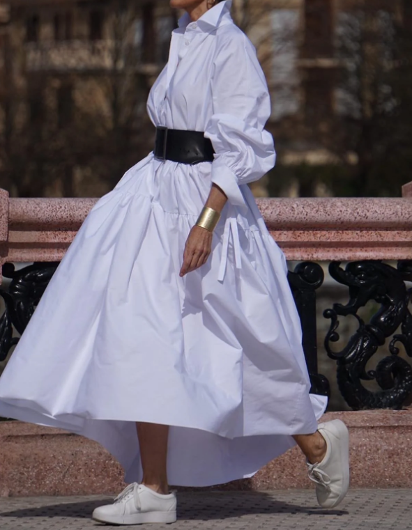 Classic White Maxi Dress