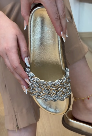 Glitter Comfort Women Slippers