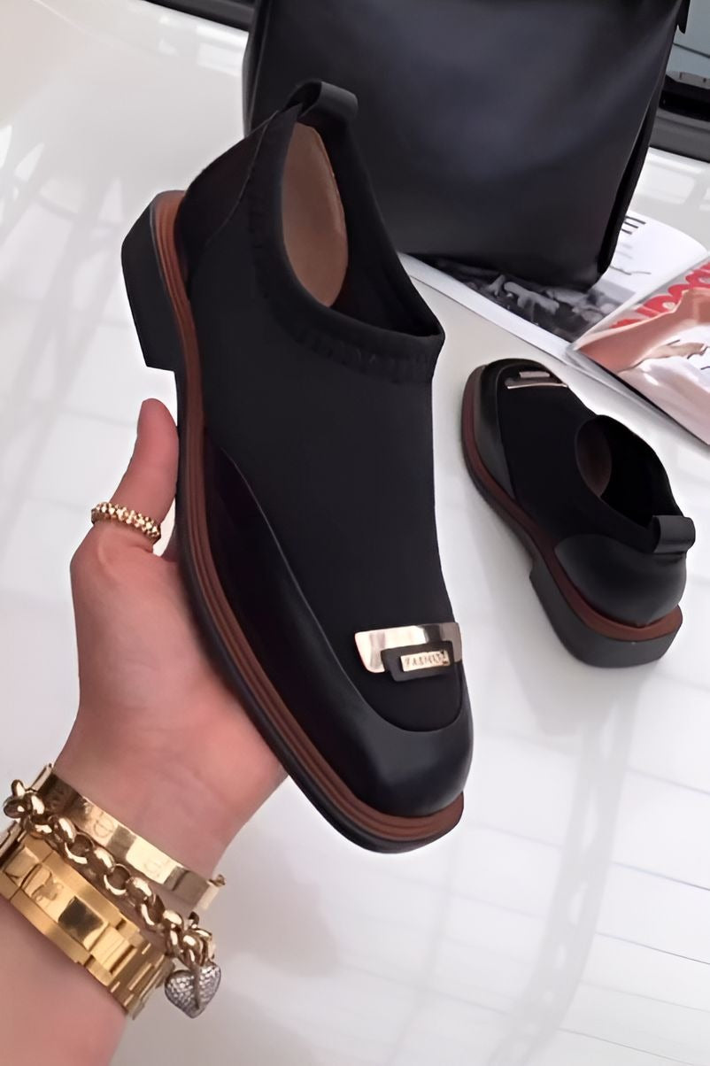 Elegant Breathable Leather Women Shoes