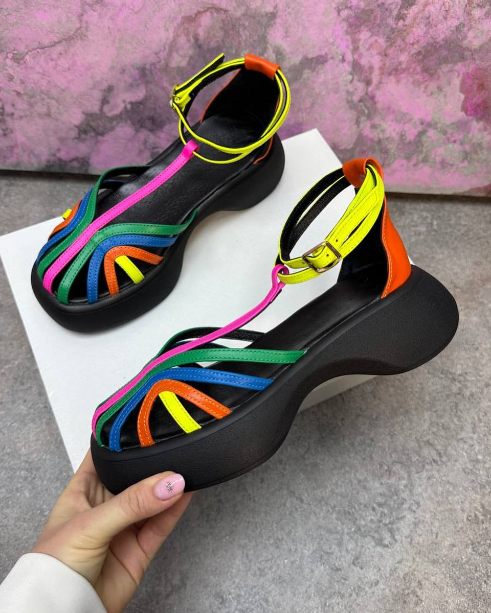 Colorful Woven Women Sandals