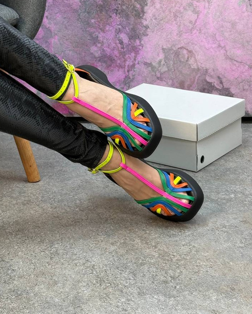 Colorful Woven Women Sandals