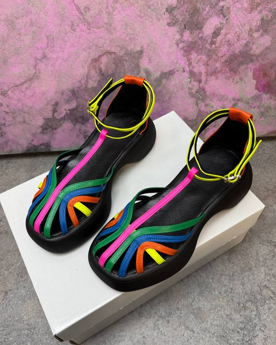 Colorful Woven Women Sandals