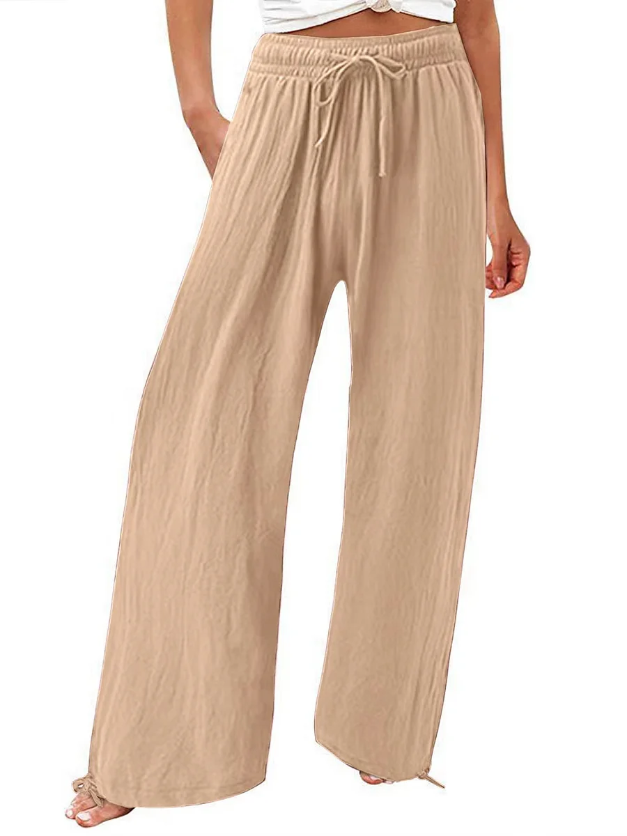 Summer Casual Loose Comfort Pants With Pockets