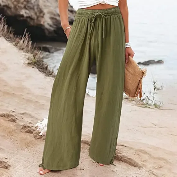 Summer Casual Loose Comfort Pants With Pockets