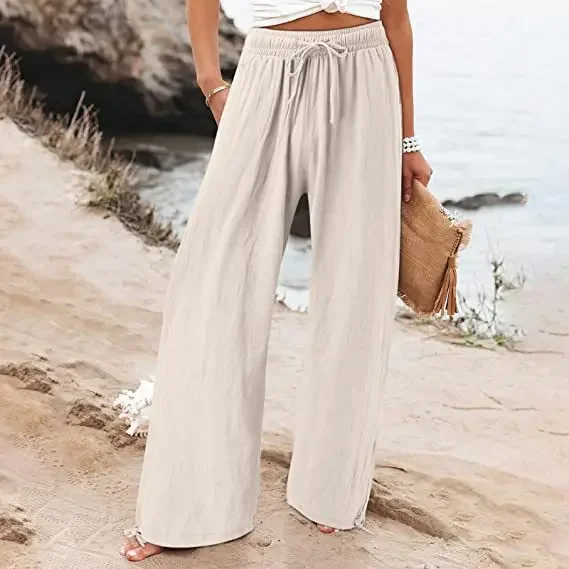 Summer Casual Loose Comfort Pants With Pockets