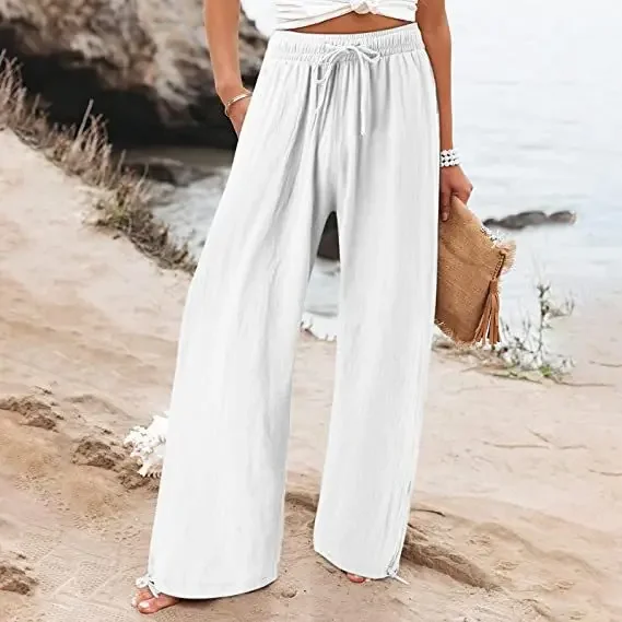 Summer Casual Loose Comfort Pants With Pockets
