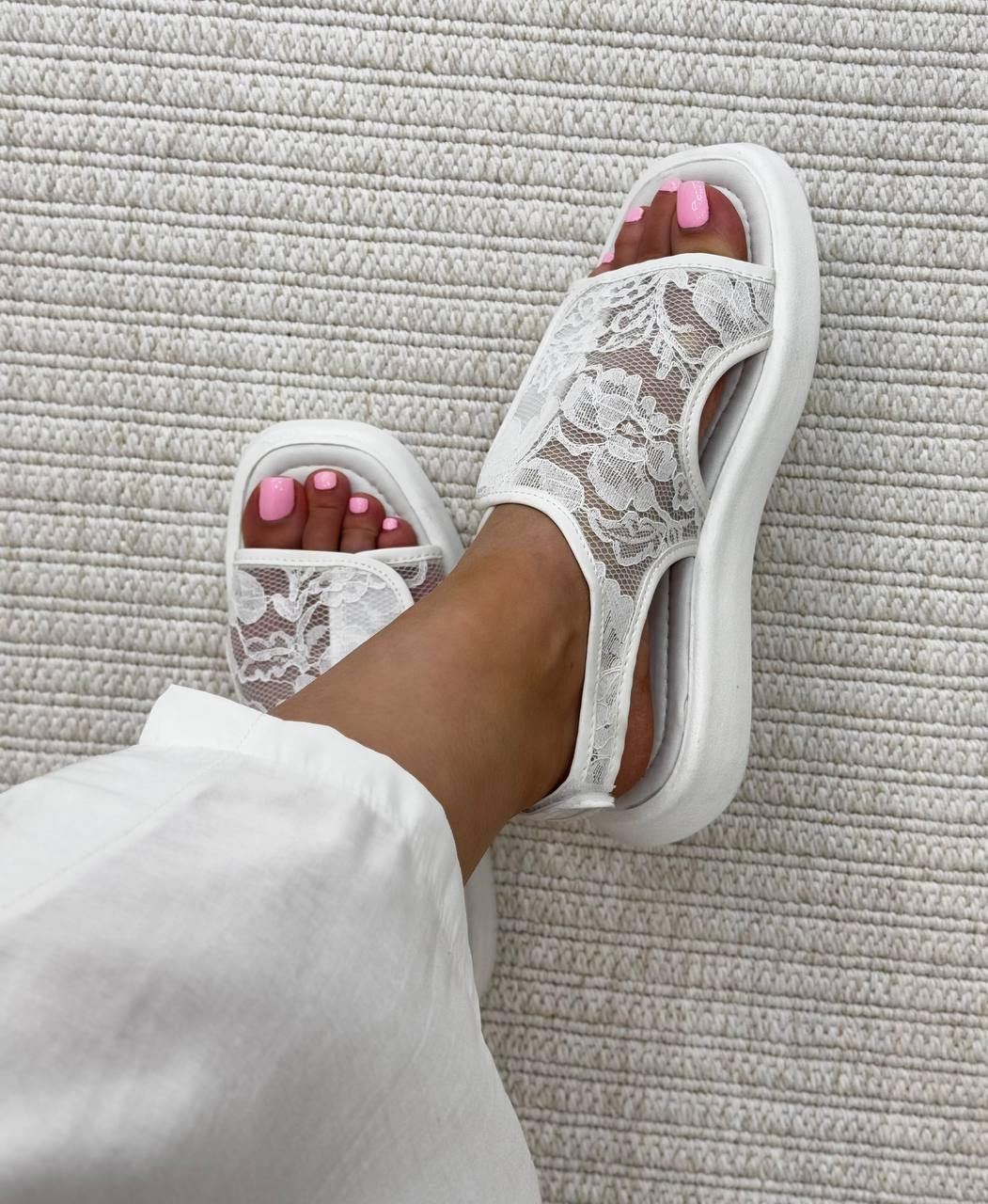 Elegant Lace Women Sandals