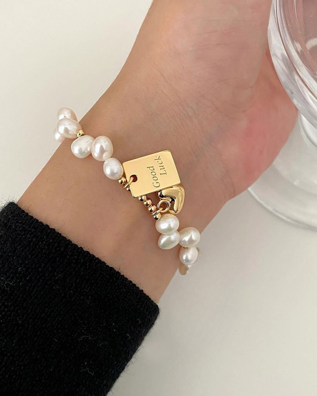 Good Luck Pearl Bracelet & Necklace