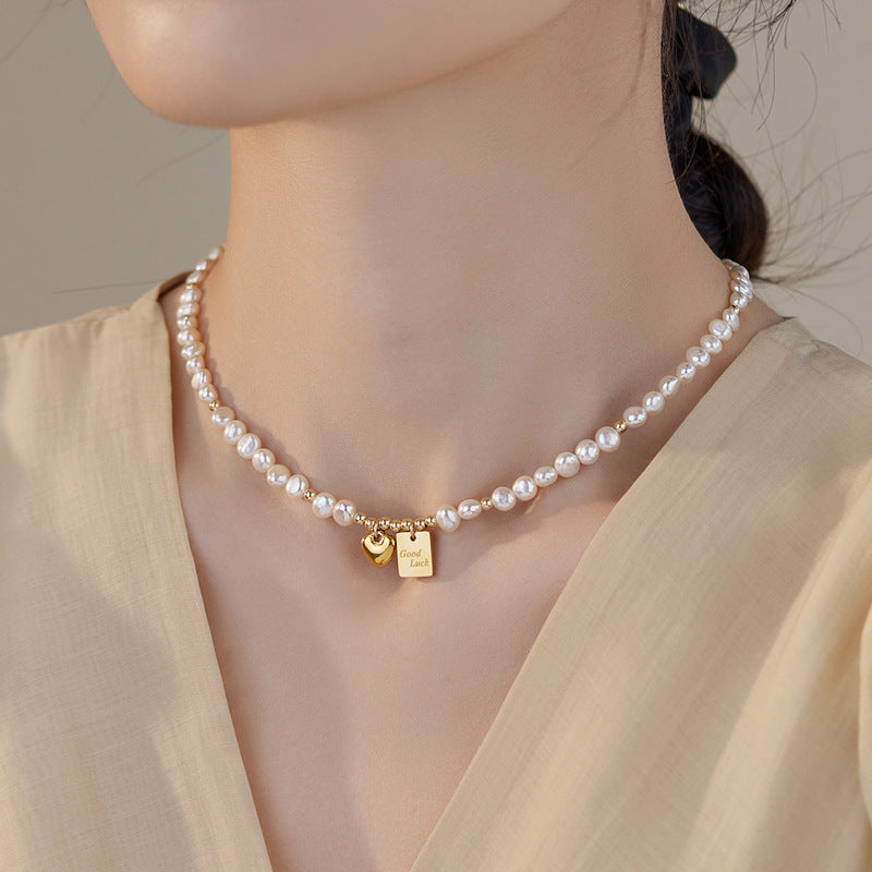 Good Luck Pearl Bracelet & Necklace