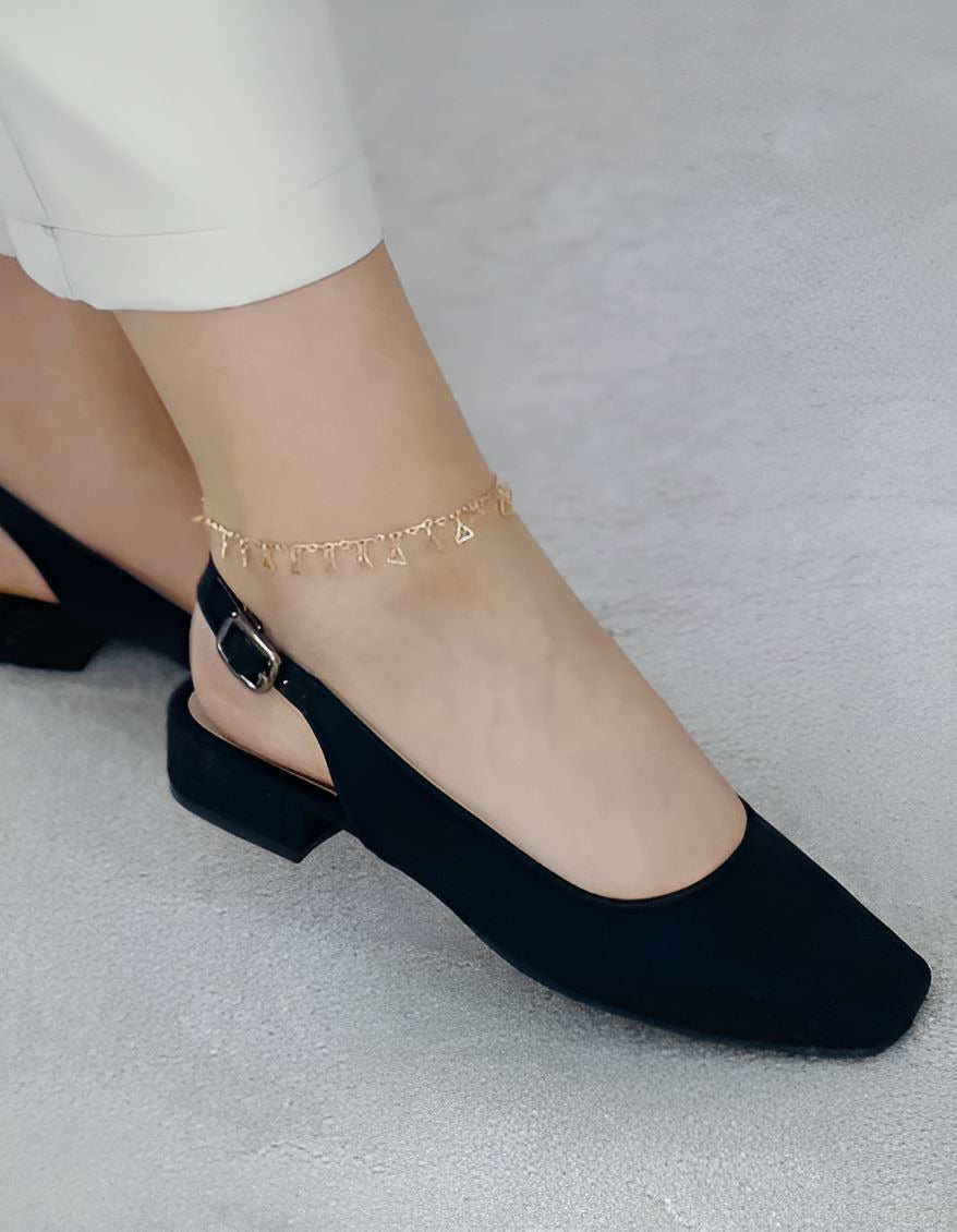 Elegant Low Heel Women Sandals