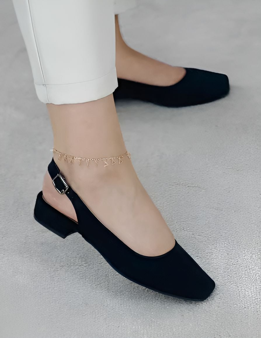 Elegant Low Heel Women Sandals
