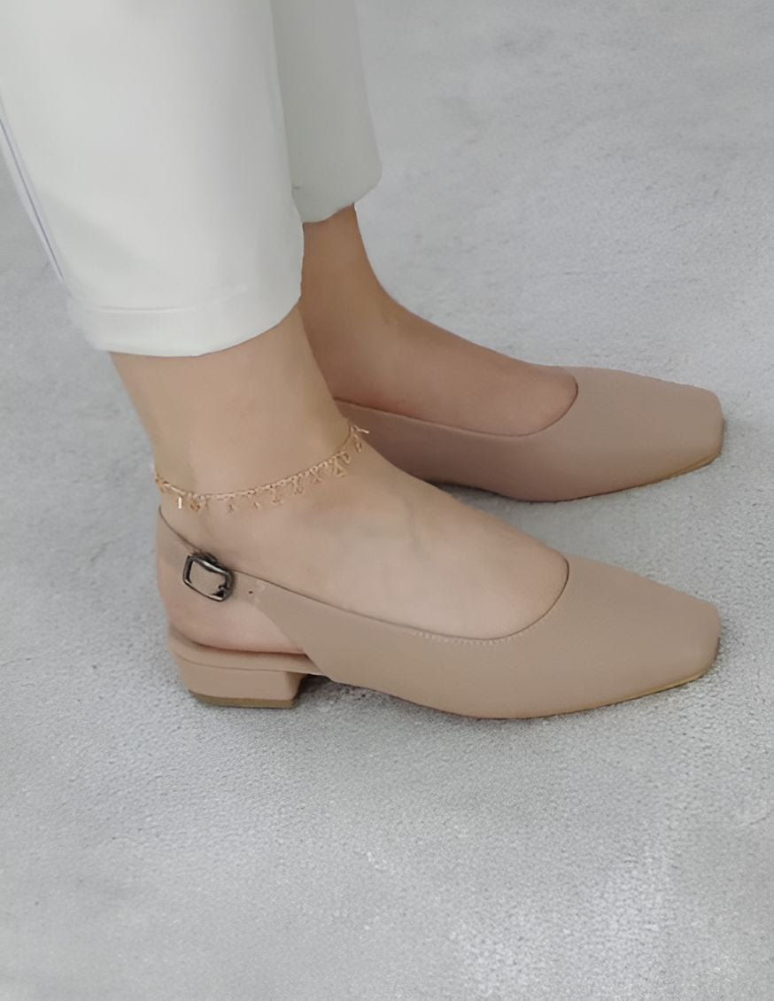 Elegant Low Heel Women Sandals