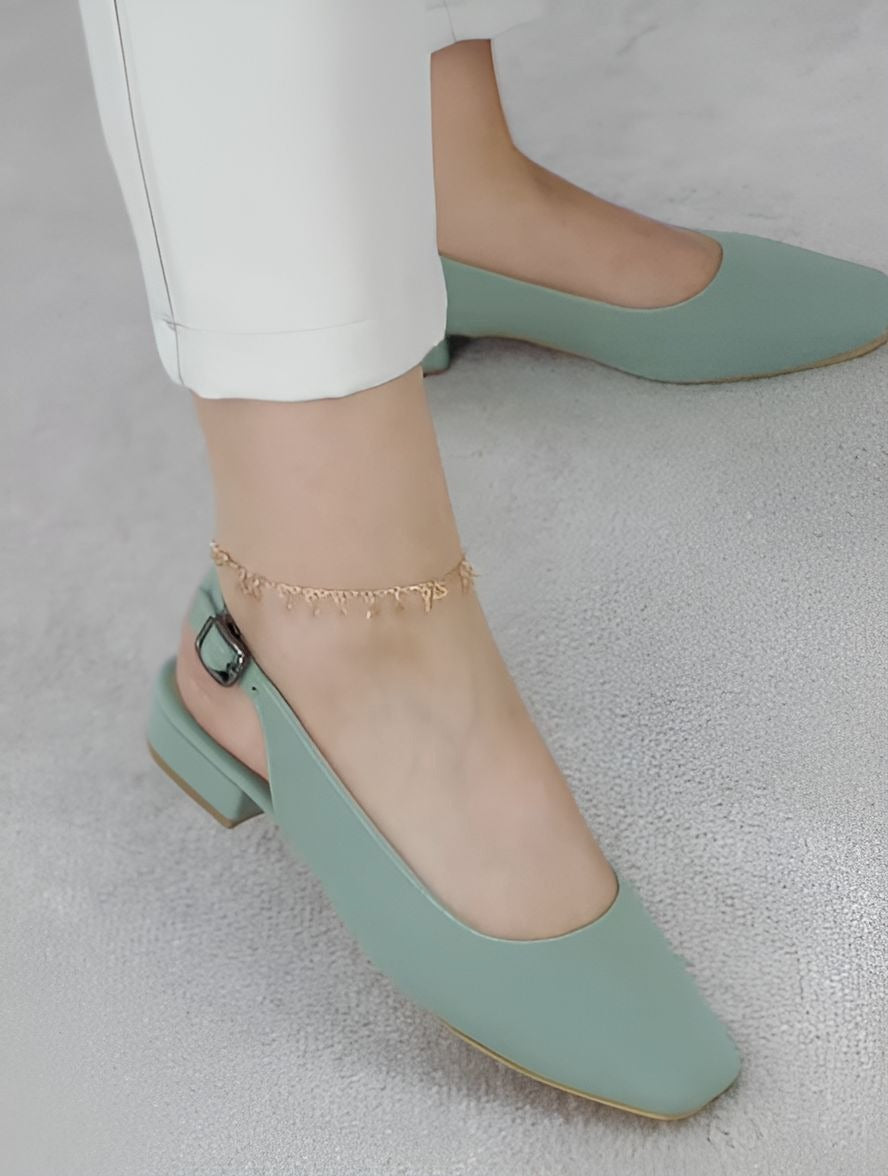 Elegant Low Heel Women Sandals