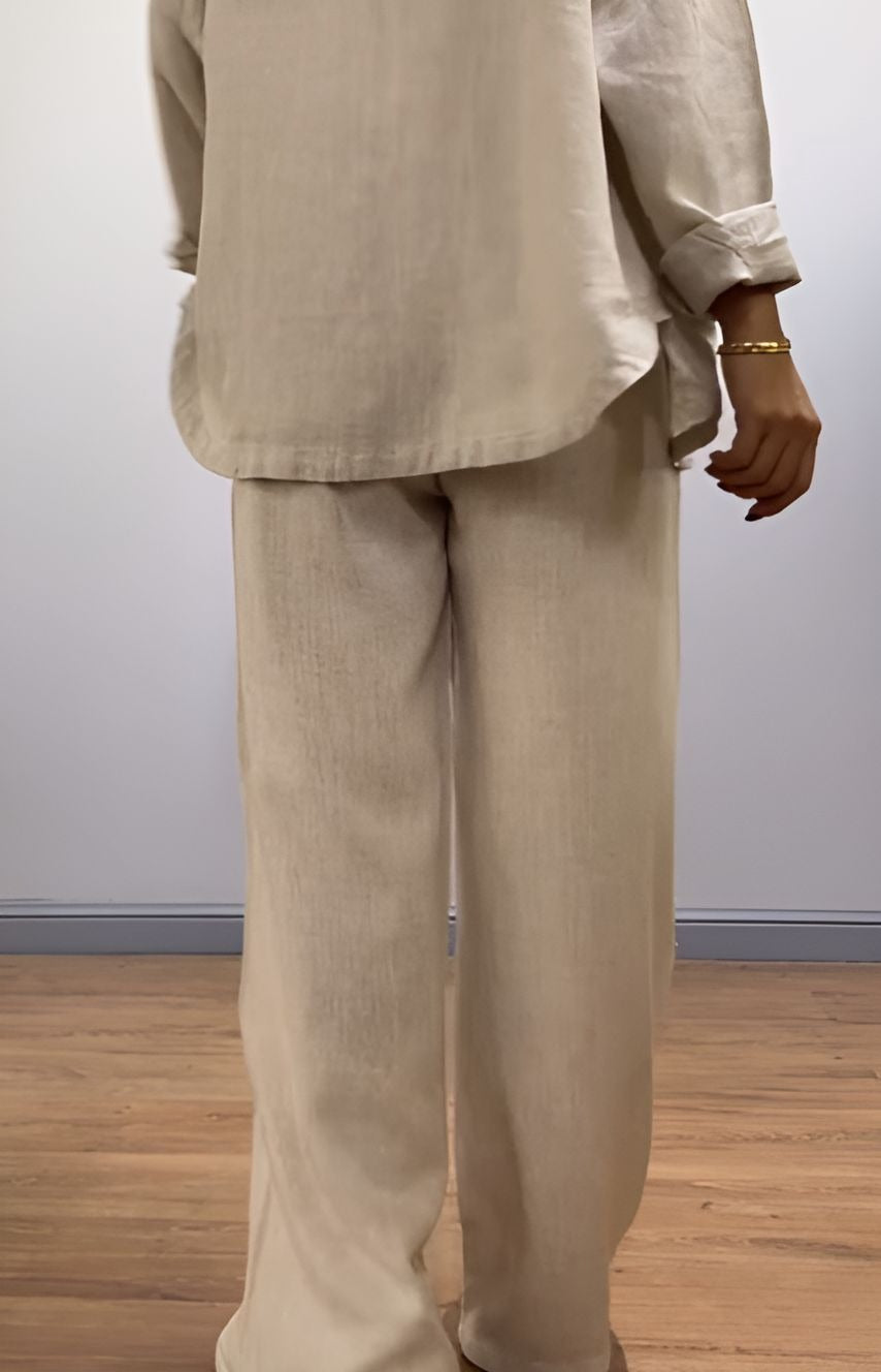 Summer Super Soft Loose Lace-up Pants