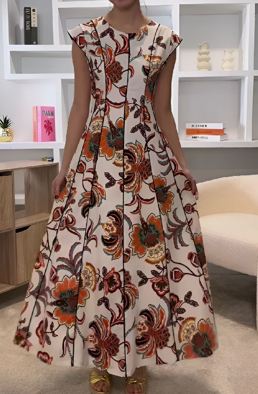 Printed Maxi Dress