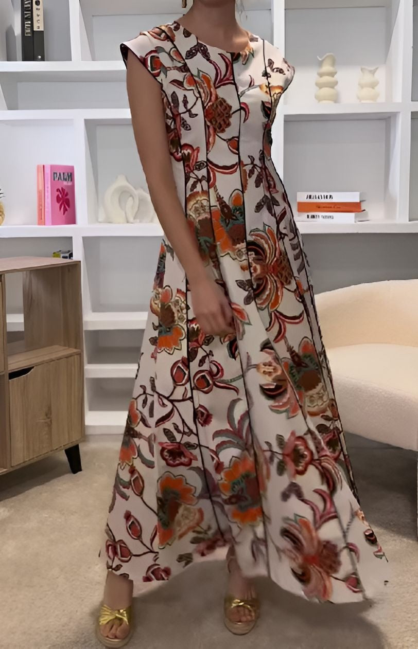 Printed Maxi Dress