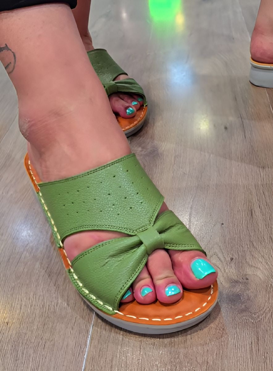 Soft Leather Comfortable Women Sandals