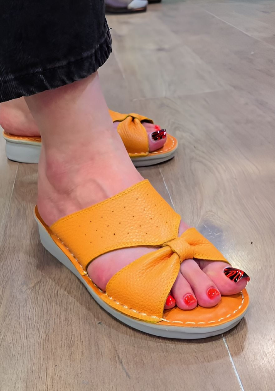 Soft Leather Comfortable Women Sandals