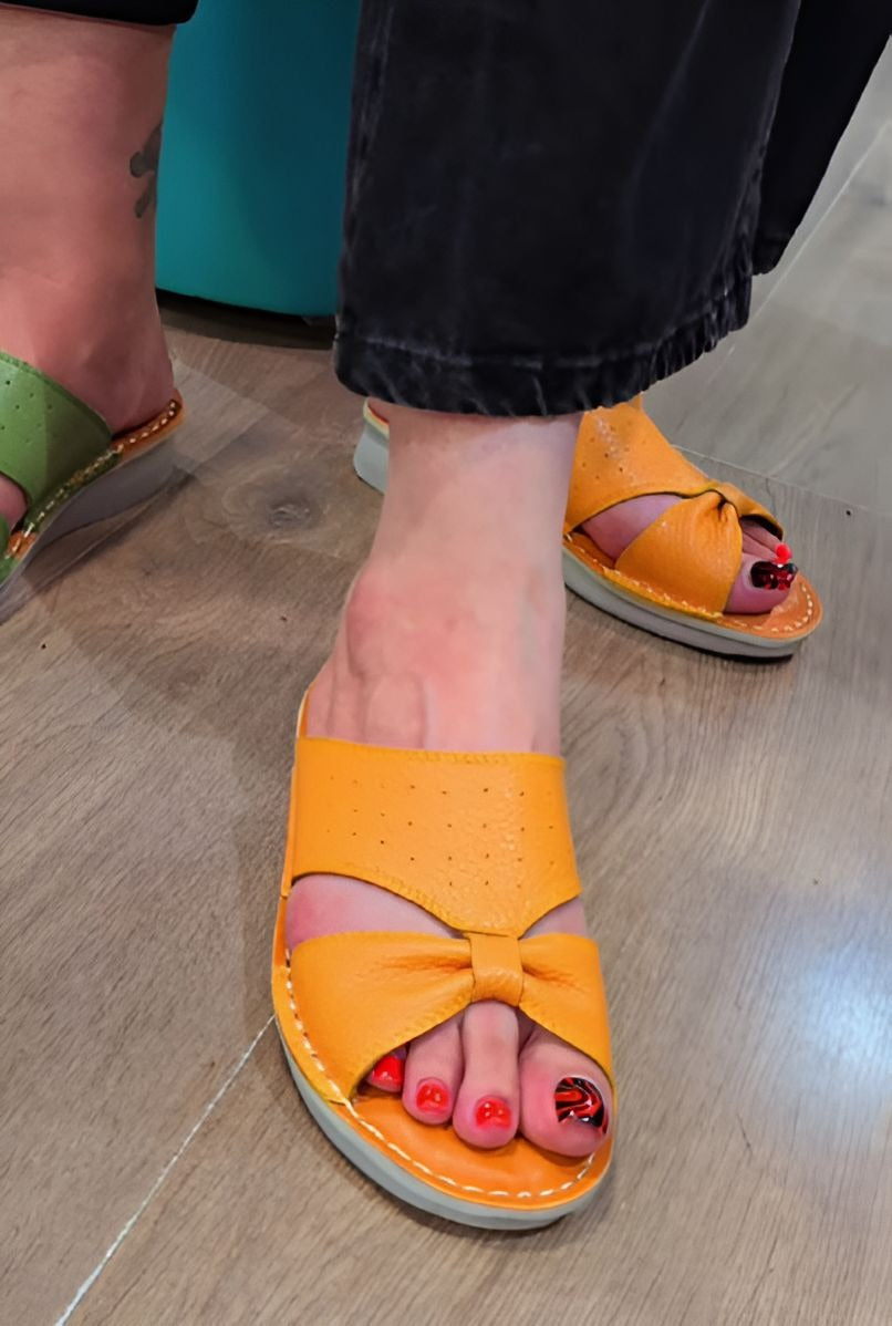 Soft Leather Comfortable Women Sandals
