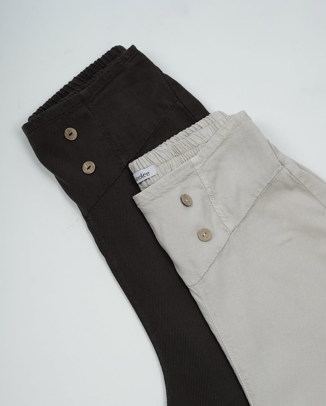 Wide-Leg High-Waisted Loose Pants