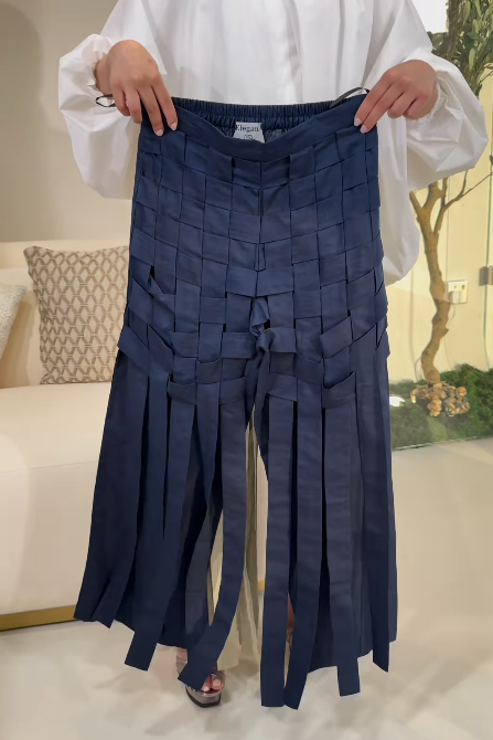 Unique Hand-Woven Pants