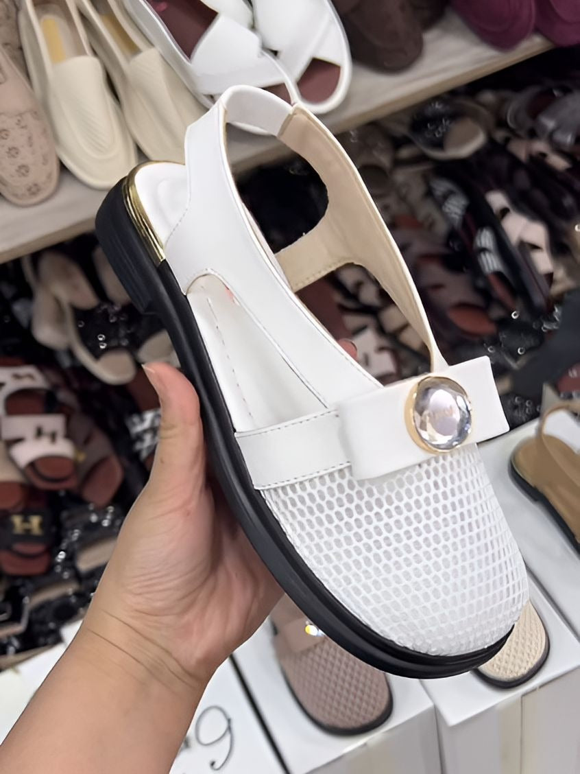 Bowknot Mesh Breathable Women Shoes
