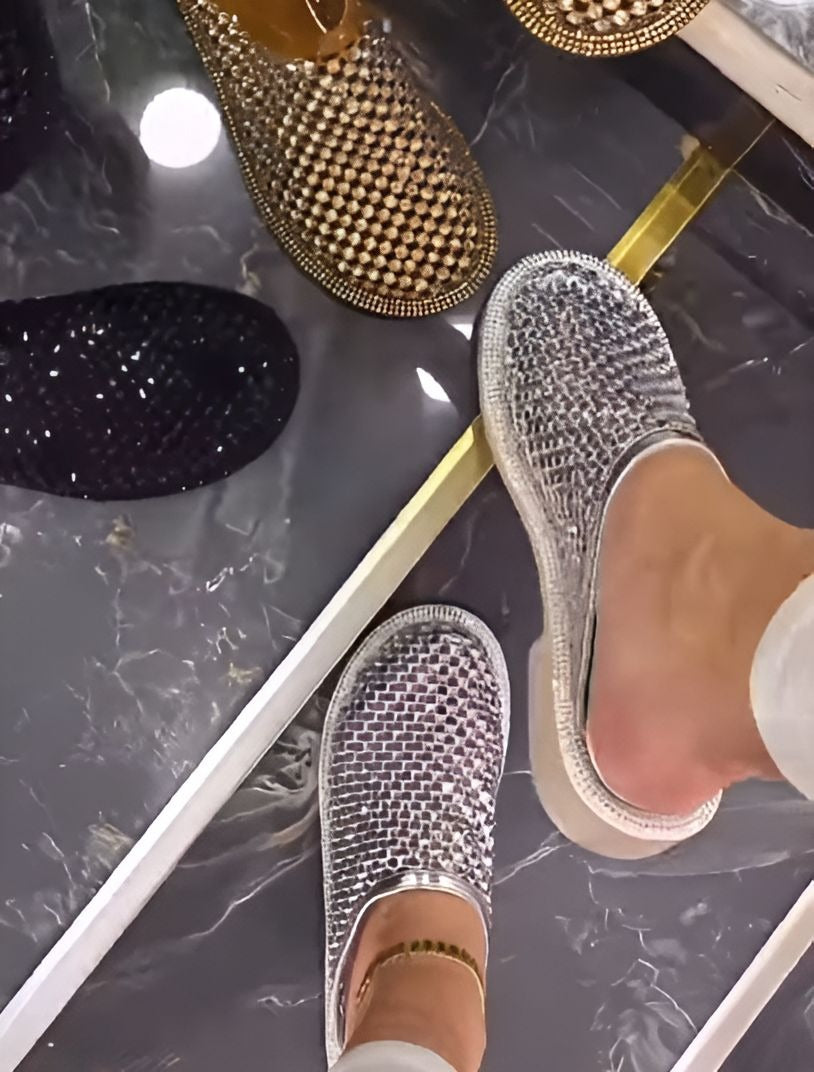 Super Shiny Rhinestone Sandals
