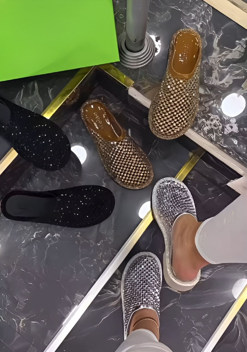 Super Shiny Rhinestone Sandals