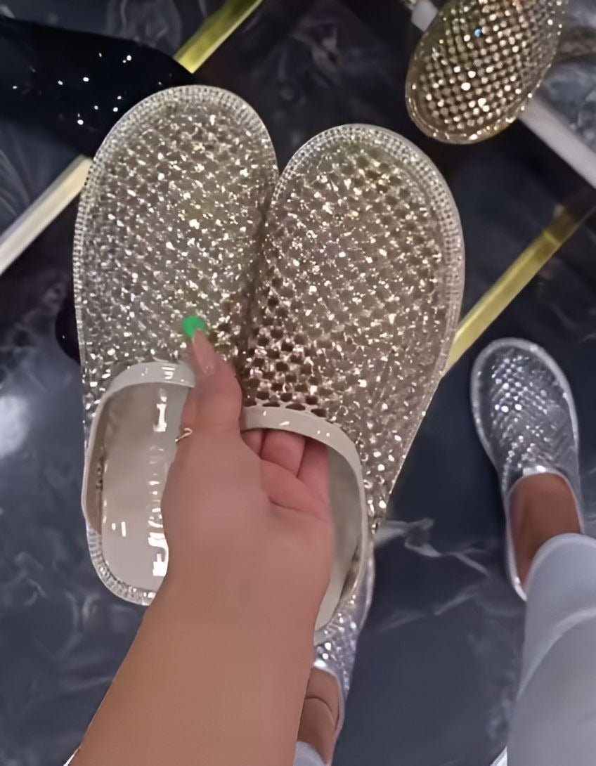 Super Shiny Rhinestone Sandals